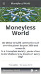 Mobile Screenshot of moneylessworld.org